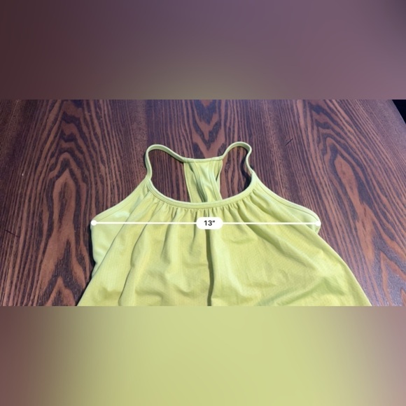 Lululemon No Limits sports bra Tank top women’s 6 lime green‎ neon - Picture 10 of 14